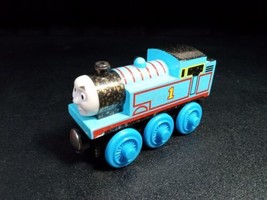 Thomas the Train Gold Dust Tank Engine Wooden Railway Friends 2003 Blue #1 - £13.66 GBP