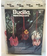 Bucilla Needlepoint Ornaments Kit  3 Pigs, 3 Bears, &amp; More - £11.94 GBP