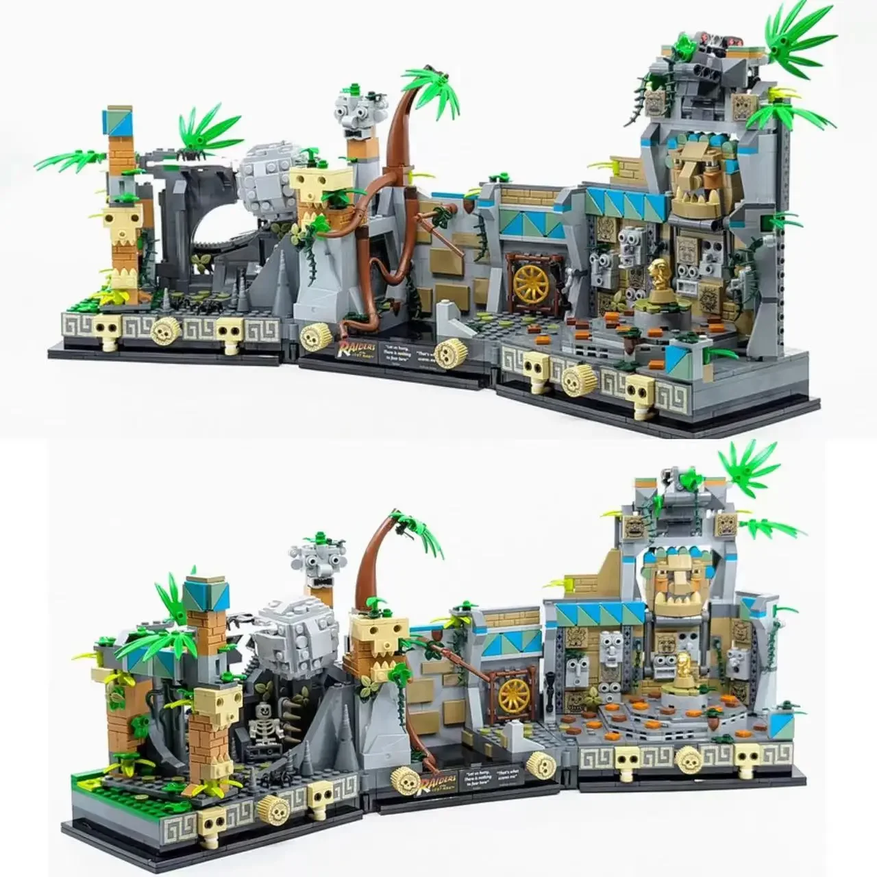2023 NEW 77015 Indiana Jones Temple of the Golden Idol Classic Movie Building - £85.82 GBP