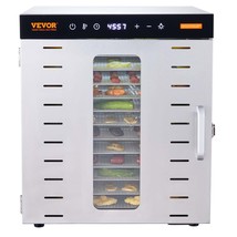 VEVOR Food Dehydrator Machine, 10 Stainless Steel Trays, 1000W Electric Food Dry - £228.40 GBP