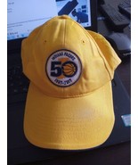 Adjustable Yellow Indiana Pacers 50th Year Hat - $14.35 CAD