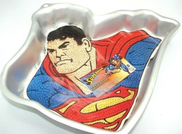 Vintage Wilton Cake Pans Superman DC Comics Birthday Cake New NEVER USED Party  - £17.25 GBP