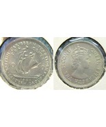 British Caribbean Territories  10 Cents Coin 1964 - £2.35 GBP