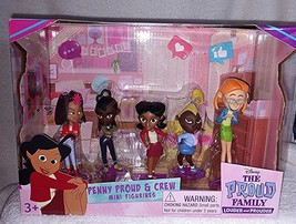 Disney The Proud Family Penny Proud &amp; Crew Figure Set New - £12.56 GBP