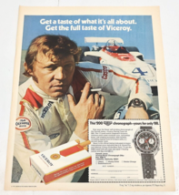 1972  Viceroy Filter Cigarettes Formula One Ford Torino Car Print Ad 10.... - $10.00
