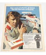 1972  Viceroy Filter Cigarettes Formula One Ford Torino Car Print Ad 10.... - £7.86 GBP