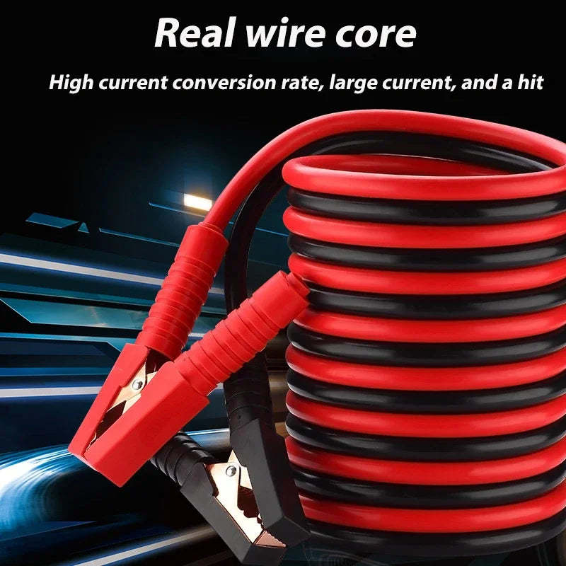 3M/4M 500A Car Battery Jump Cable Booster Cable Line Emergency Jump Star... - $12.00+
