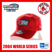 BOSTON RED SOX 2004 WORLD SERIES CHAMPIONS MENS NEW HAT CAP RARE LOGO - £13.18 GBP