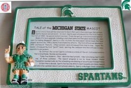 Michigan State New 3 D Mascot Basketball Football Sparty Sports Photo Frame - $15.83