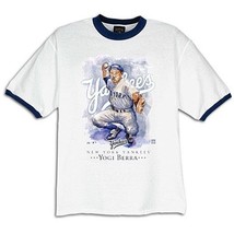 New York Yankees Rare Yogi Berra Cooperstown Shirt Mens Xl Majestic Baseball New - £13.08 GBP