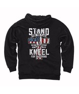 Stand for Flag Kneel for Cross Pullover Hoodie NEW Fast Free Ship - £37.07 GBP+