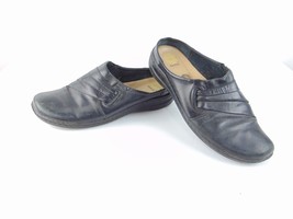 Earth Spirit Black Leather Shoes Jenna 2512308 Womens 9 - £19.78 GBP