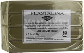 Plastalina Non-Hardening Modeling Clay 4.5 Lb. Sculpture Gray - €45,93 EUR