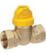 1/2 in. Brass FIP x FIP Safety Gas Ball Valve - $44.17 CAD