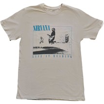 Nirvana Live At Reading Official Tee T-Shirt Mens Unisex - £26.78 GBP