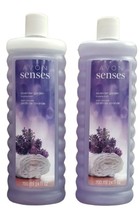 Avon Senses Bubble Bath ~ 24 Oz. ~ Lavender Garden ~ New Stock Sealed ~ Lot of 2 - £20.29 GBP