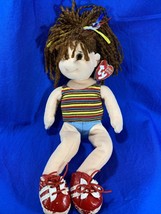 Ty Teenie Beanie Boppers Pretty Penelope 12&quot; Plush Stuffed Doll 2001 With Tag - £4.90 GBP