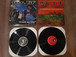 Mr. Lif LP &quot;Front on this, Cro-Magnon&quot; LP Single Rap Lot 2xLP Hip Hop VG+ - £19.35 GBP