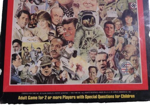 VTG Time Magazine The Game Trivia Questions Board Game Unopened NEW 1983 - $29.99