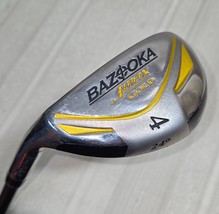 Tour Edge Bazooka Jmax Gold 24° Left Handed  4-Hybrid Graphite Shaft A-Flex - £22.33 GBP