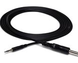 Hosa CMP-105 1/4&quot; TS to 3.5 mm TRS Mono Interconnect Cable, 5 Feet - £7.21 GBP+