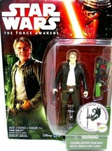 Star Wars, Han Solo, The Force Awakens With Accessories, Hasbro - £27.71 GBP