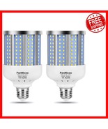 LED Corn Lamp Set - 2 Pack, 280W Equivalent, Durable Aluminum, 25000 Hou... - $871.43 MXN