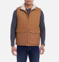 Weatherproof Workwear Products harvest Tan Vest w/Sherpa Collar Mens Sz ... - $430.41 MXN