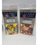 lOT OF 2 Scramble Squares 9 Piece Puzzle - LEWIS AND CLARK - CIVIL WAR - $17.41