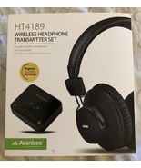 Avantree HT4189 40 Hrs Wireless Headphones for TV w/Bluetooth Transmitter - £78.43 GBP