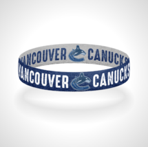 Reversible Vancouver Canucks Bracelet Wristband We Are All Canucks - $12.00