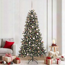 Artificial Christmas Tree Green 82.7" PVC - $3,222.32 MXN