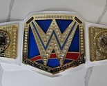 WWE Smackdown Women’s Champion Belt Title Toy Adjustable 2017 Mattel Blue - £20.71 GBP