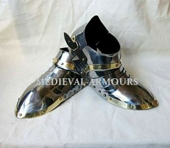 Médiévale Chaussures Collection Warrior Allemand Gothique Sabatons Corps Armor - £54.98 GBP
