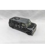 Vintage Yatming Black Van No 1501 Toy Car 2 3/4&quot; - €5,93 EUR