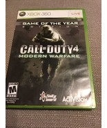 Call of Duty 4 Modern Warfare Xbox 360 Tested - $8.91