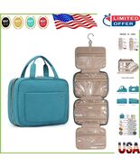 Teal Travel Toiletry Bag with Multiple Compartments – Ideal for All Toil... - $738.34 MXN