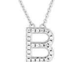 &quot;b&quot; Women&#39;s Necklace .925 Silver 274008 - $49.99
