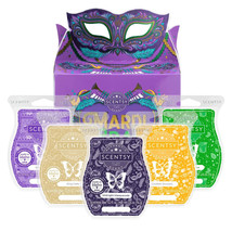 Scentsy Mardi Gras - 5 Scentsy Wax Bar Collection (5 - 3.2 fl oz /2.6 oz) - NEW - £22.19 GBP