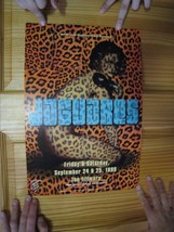 Jaguars Women&#39;s Fillmore Leopard Printed Caiphanes Poster September 24 25 199... - $66.90