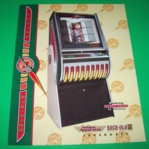 Rock Ola New Rocket Jukebox FLYER Original NOS Phonograph Music Artwork ... - $20.24