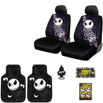 For VW Jack Skellington Nightmare Before Christmas Car Seat Cover Mats Set - £90.82 GBP