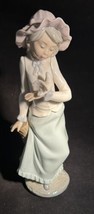 Vintage Nao by Lladro Girl with White Dove Figurine Breezy Afternoon Spain - $81.39 CAD