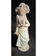Vintage Nao by Lladro Girl with White Dove Figurine Breezy Afternoon Spain - $81.39 CAD