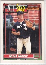 M) 1992 Topps Baseball Trading Card - Craig Biggio #393 - $1.97