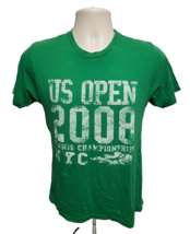 2008 US Open Tennis Championships NYC Womens Small Green TShirt - $369.07 MXN