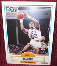 1990-91 Fleer #188 Karl Malone Utah Jazz - £3.90 GBP