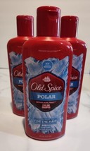 3x Old Spice Polar With Glacial Frost Cooling Shampoo 12 Oz. Ea New - £47.74 GBP
