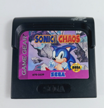 Sonic The Hedgehog Chaos Sega Game Gear Authentic Cartridge  Only - Tested - £10.26 GBP