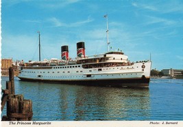 Postcard The Princess Marguerite Ship Photo J. Bernard - £9.66 GBP